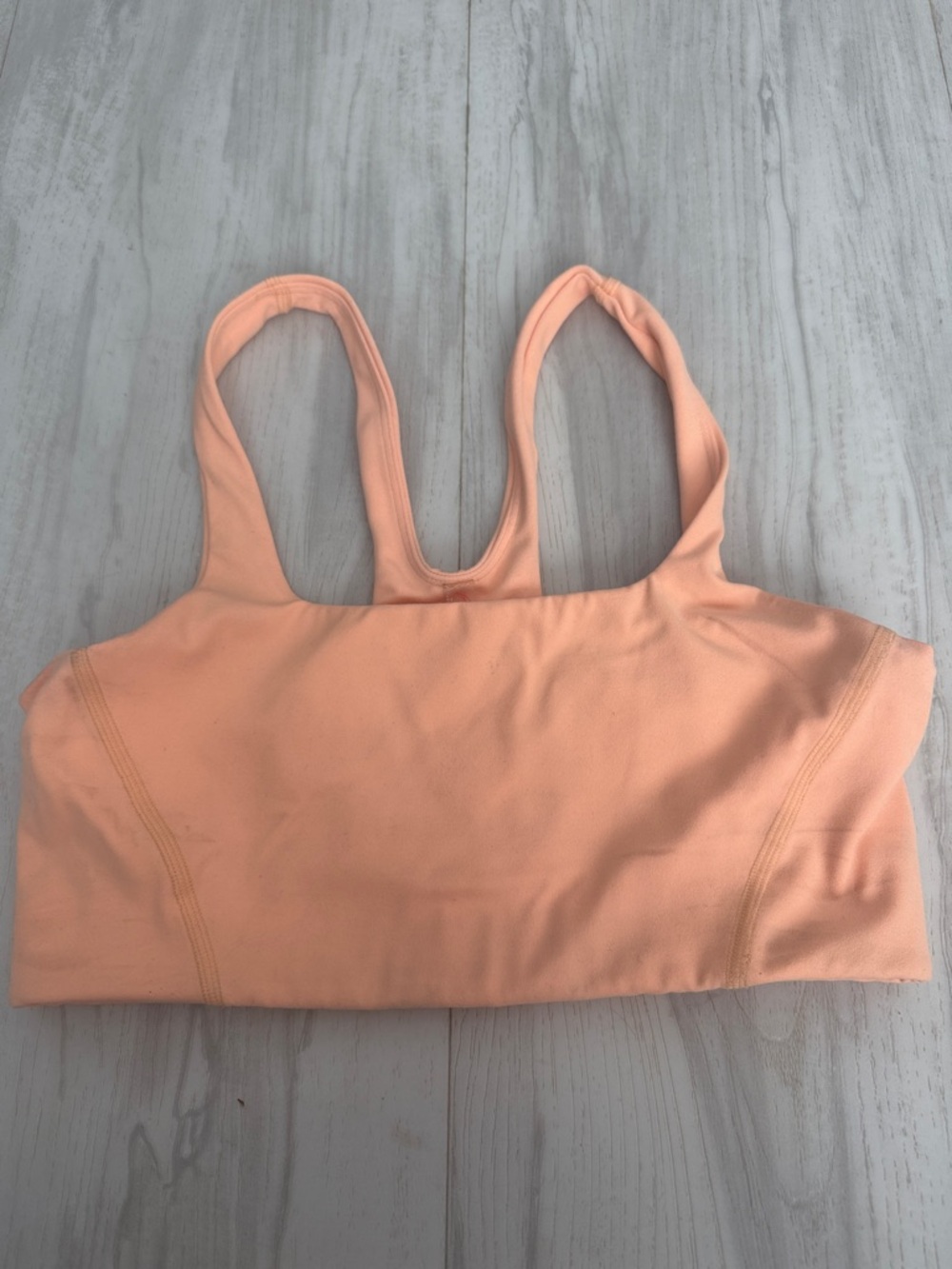 Sunset Orange Free People Never Better Bra